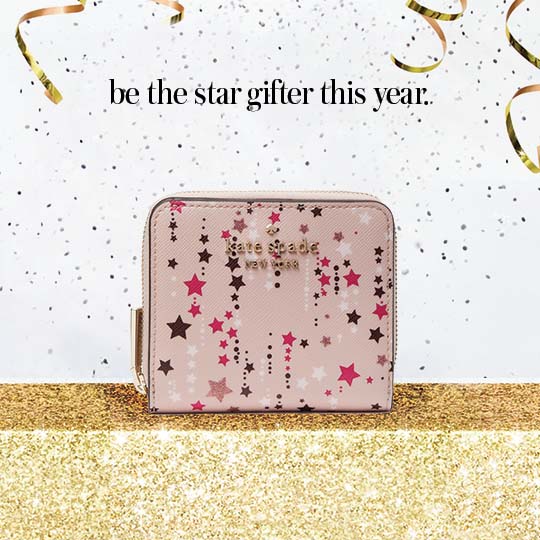 wallet with stars