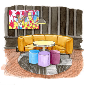 21c Museum Hotel Billiard Room