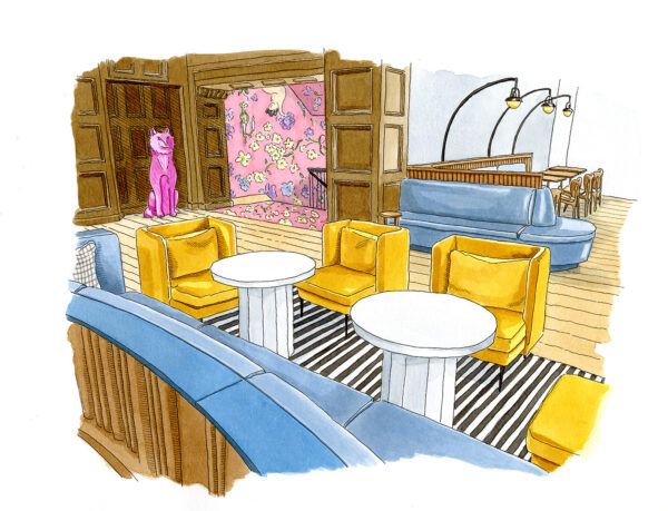 21c Museum Hotel Lounge