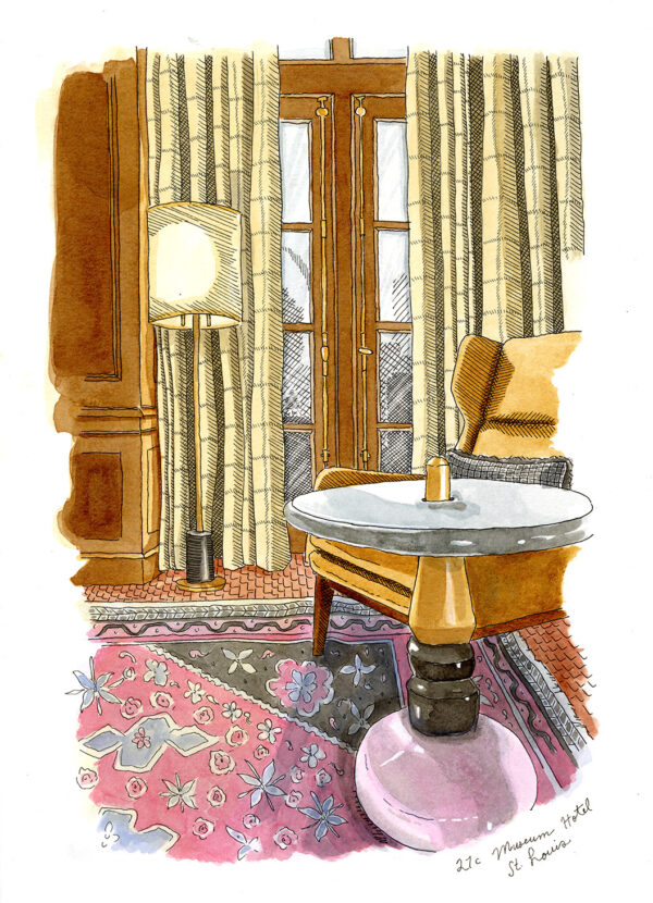 21c Museum Hotel Lounge Chair