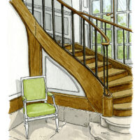 Staircase, Pavillon de la Muette